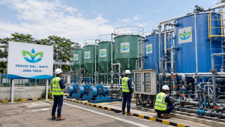 Kontraktor IPAL & WWTP Jawa Timur: Panduan Memilih Mitra Desain, Fabrikasi, dan Instalasi