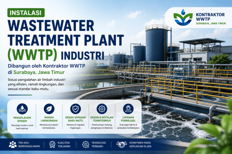 Wastewater Treatment: Pengertian, Proses, dan Jenis Sistem Pengolahan Air Limbah