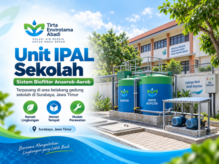 IPAL Sekolah: Panduan Kapasitas, Teknologi & Biaya untuk Sekolah dan Sekolah Berasrama di Jawa Timur
