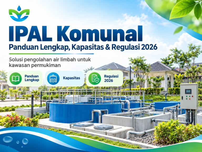 IPAL Komunal: Panduan Lengkap Sanitasi Kawasan di Surabaya & Jawa Timur (Update Permen LH 11/2025)
