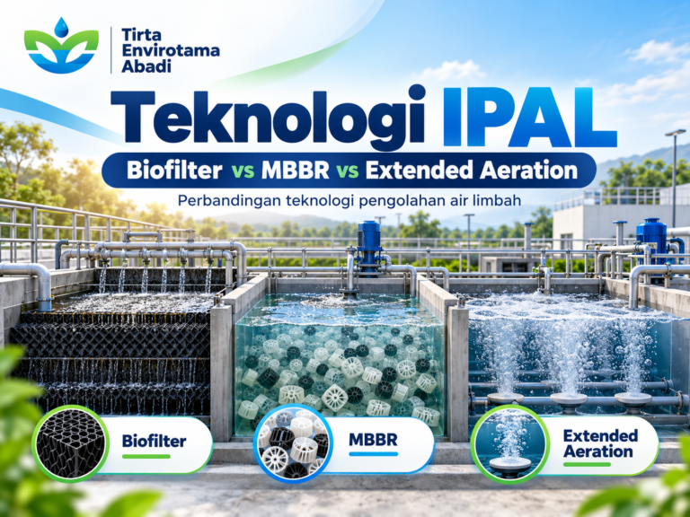 Teknologi IPAL: Biofilter vs MBBR vs Extended Aeration, Mana yang Tepat untuk Proyek Anda di Jawa Timur?